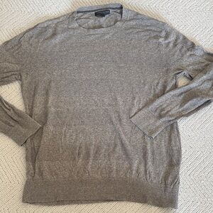 Banana Republic Men's Crewneck Sweater in Taupe Heather